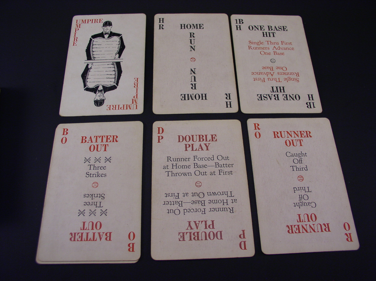 Unknown Baseball Card Game Collectors Weekly