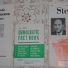 AFL voting record book, Democratic fact book, Adlai Stevenson campaign booklet. 