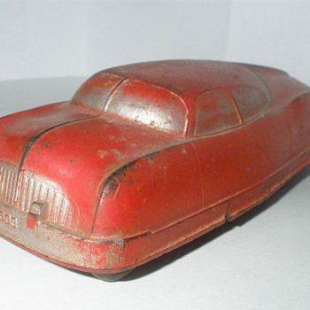 Auburn Ruber Futuristic Sedan, late 1940s.  - Model Cars