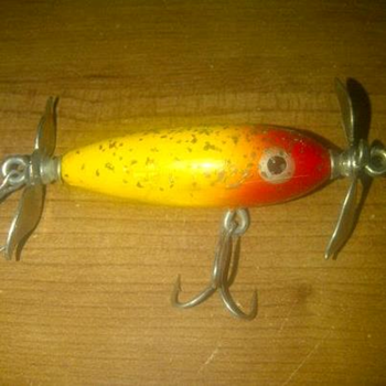 old fishing luer iav collected.