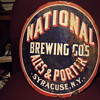 Curved Porcelain Ale Sign
