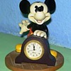 Resin Mickey Mouse clock