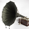 Edison Triumph phonograph with Ideal folding horn both from around 1906