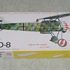 Sterling Balsa Airplane Kit  FOKKER D-8