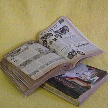 Vintage set of Sears Catalogues