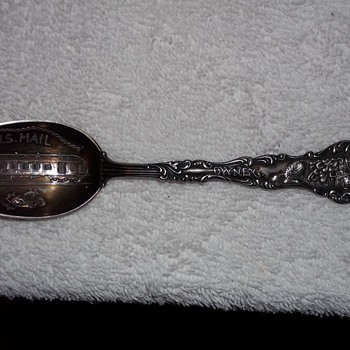 "OWNEY" STERLING SILVER SPOON