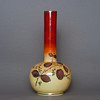 vase with enameled plums