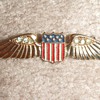 WW2 Sweetheart wing by Coro c. 1942