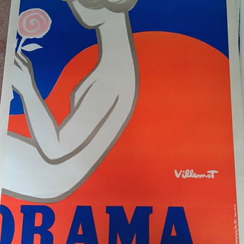 Huge Villemot poster  - Posters and Prints
