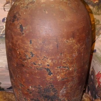 Old Redware Jug? - Art Pottery