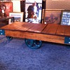 Restored HAMILTON factory cart / table