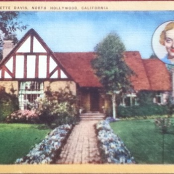1949 Bette Davis Postcard - Postcards