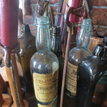 An Array of Old Bottles and More - Bottles