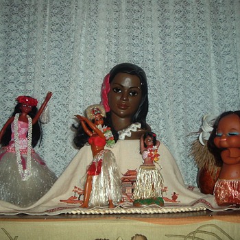 my hula girls... - Dolls