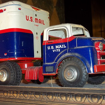 VINTAGE TOY TRUCKS