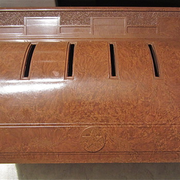 1940s Bakelite book shelf Bank?