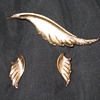 Trifari pin & earrings