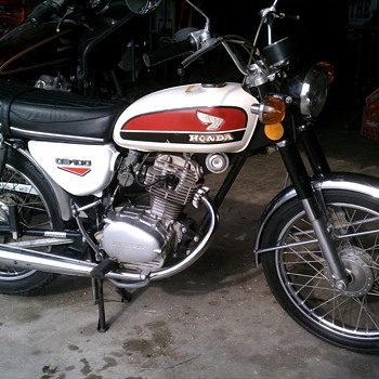 My 1973 Honda CB100 - Motorcycles