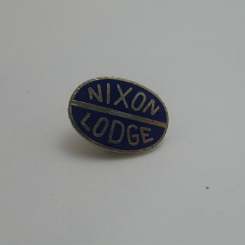 Nixon / Lodge Metal Lapel Pin