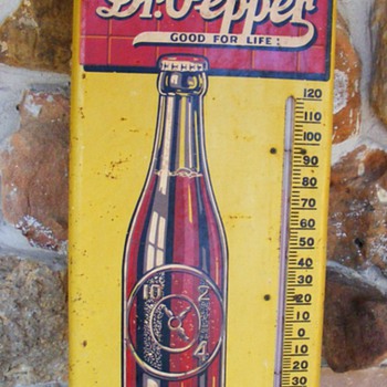 Dr Pepper Thermometer