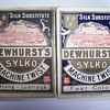 Dewhurst Sylko thread, boxes and related items.