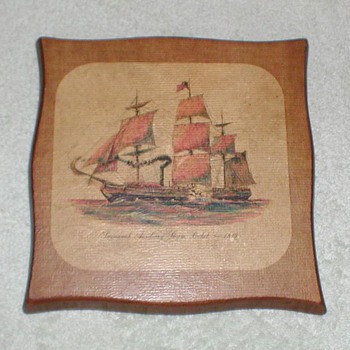 Savannah Steamship Picture Plaque