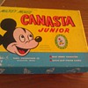 Vintage 1950's Mickey Mouse Canasta Junior Card Game