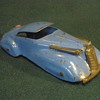 Marx 30s pressed steel Coupe with wooden gas cap. 
