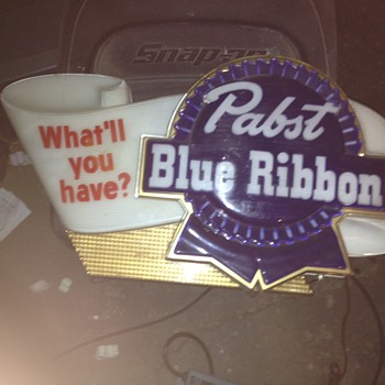 Pabst Beer Signs