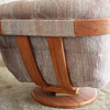 Mid to Late Century Large Bent Plywood Swivel Rocker