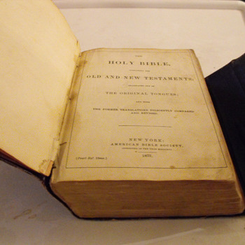 1873 Bible - Books