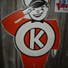 Need Information on Vintage Kayo Die Cut Metal/Tin Tire Sign?