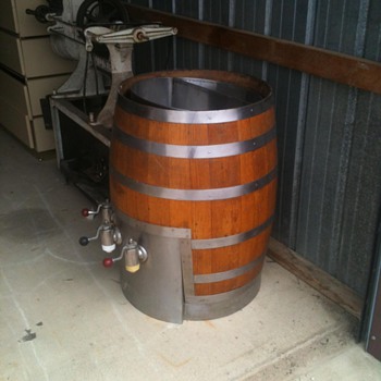My 60-70's Cola Barrel from an old Burger King  - Coca-Cola