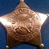 Bull Durham Range Rider Badge
