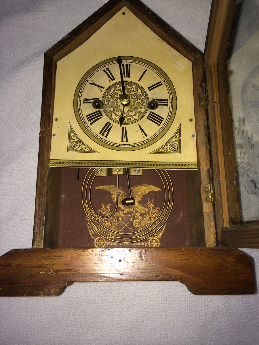 H.A.C. Mantel Clock MADE IN WURTTEMBERG Collectors Weekly