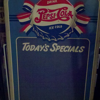Pepsi Cola Chalkboard - Signs