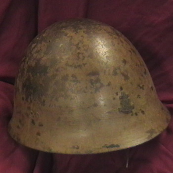 WW II Imperial Japanese Marine Helmet