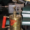 1921 Brass hand held torch