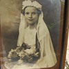My Mother in Law at age ten on her confirmation!