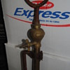 Crescent Hand Pump with foot rest