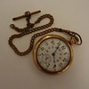 Elgin Pocket Watch with chain (original fob missing)