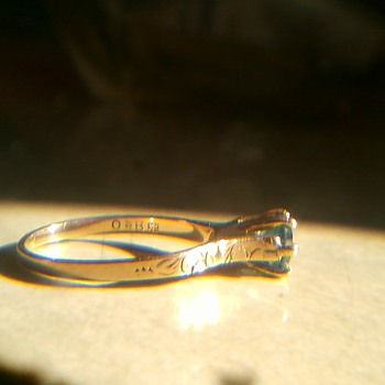 Is this a Ostby & Barton Co. ring ?? - Fine Jewelry