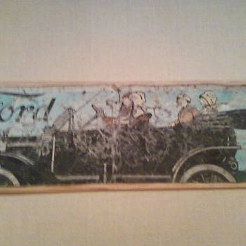 Ford Model T Sign - Signs