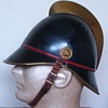 1915 - 192o's German  Fire Brigade helmet from Stuttgart Germany
