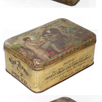 sweet bouquet  tobacco tin b houde quebec 