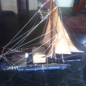 Huge Chinese Junk Model - Asian