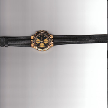 elgin chronograph wirst watch quartz