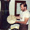 Pine clock