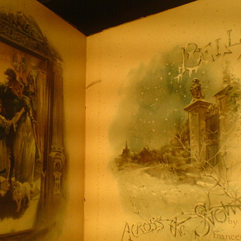 A very beautiful book Victorian or Georgian, a Christmas poem ,by Frances Ridley Havergal... - Books