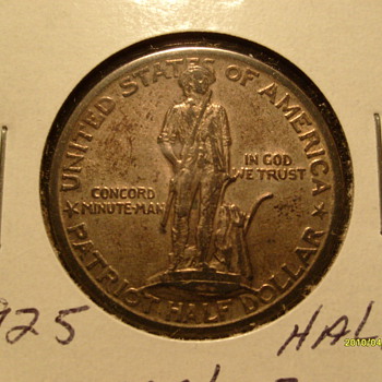 1925 Lexington-Concord Half Dollar